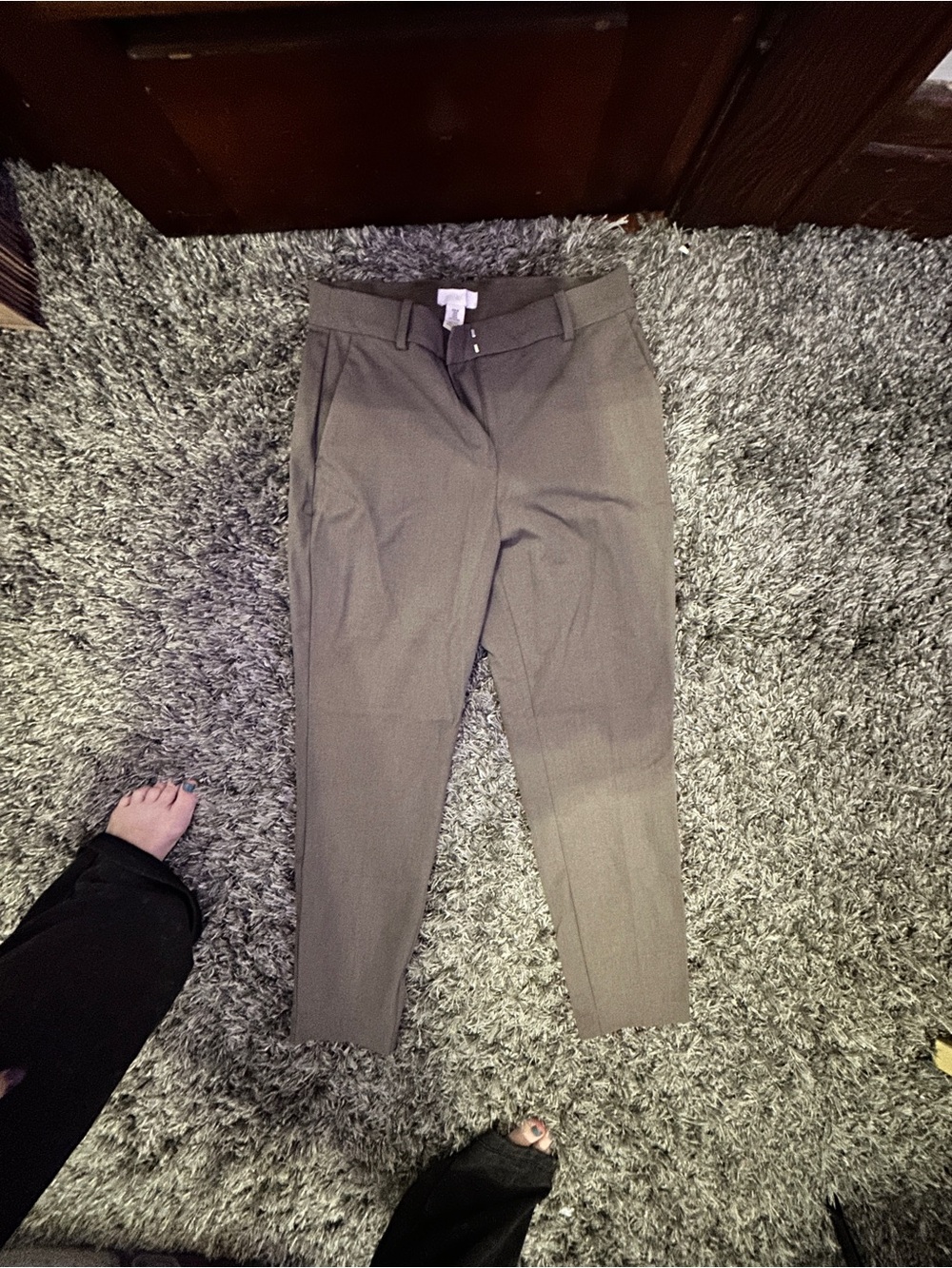 H&M Tan Dress Pants - Classic Tailored Fit
